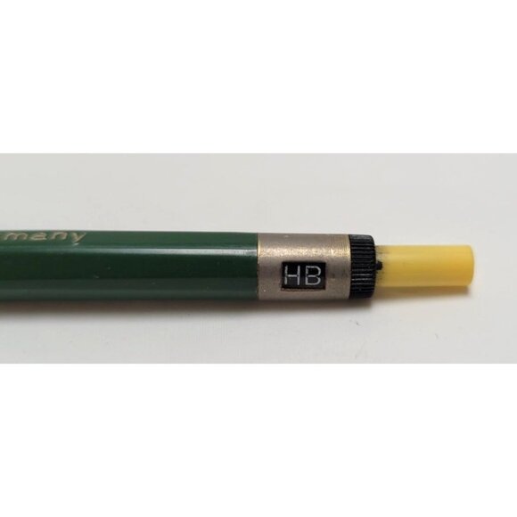 Vintage Green Gold General Telephone Property Mechanical Pencil Germany HB Lead - Picture 3 of 5